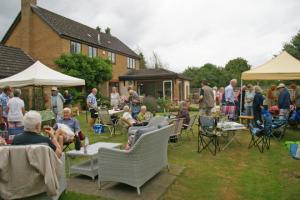 Members enjoying a pleasant summer's evening